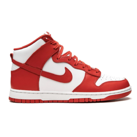 Dunk High Retro White University Red - talla 2.5mx